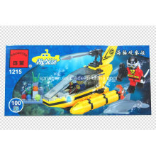 Aqua Series Designer Submarine 100PCS Blocks Toys